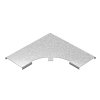 Ostec КУПТРП90-400-1,0-R100-СЦ Крышка к углу плоскому 90 град. к лотку 400