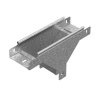 Ostec ОТВ-300х80-1,0-СЦ Ответвитель Т-образный вертикальный к лотку 300х80