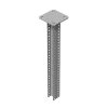 Ostec СПСД3-400-2,5-ЭЦ Стойка потолочная сварная двойная для средних нагрузок 30х50х400 мм