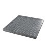 Ostec ФМП15-600х600х38-ПВХ-Р Панель фальшпола металлическая перфорированная, перфорация 15%