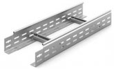 Ostec НЛО-300х100х3000-1,5-СЦ Лестничный лоток замковый 300х100х3000
