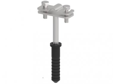 Фотография товара 'Ostec МД-114-ГЦ Держатель для круглых проводников с дюбелем L-250'