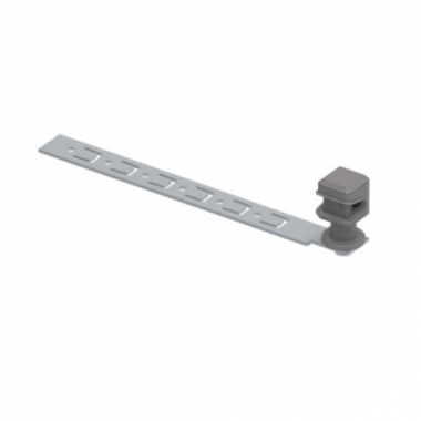 Фотография товара 'Ostec МД-050-П Держатель КЛИК круглого проводника на пластине под черепицу L-210'