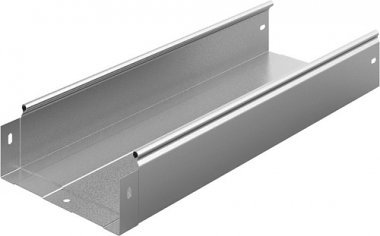 Фотография товара 'Ostec ЛНМЗТ-200х80х3000-1,0-СЦ Металлический лоток неперфорированный 200х80х3000'