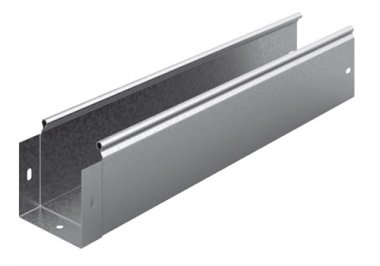 Фотография товара 'Ostec ЛНМЗТ-100х100х3000-0,8-СЦ Металлический лоток неперфорированный 100х100х3000'