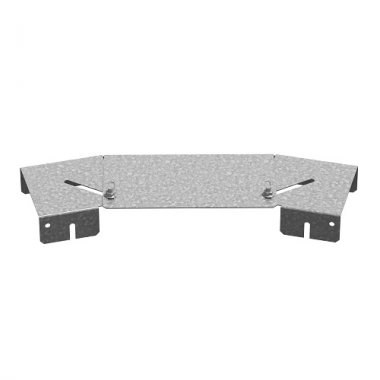 Фотография товара 'Ostec КПГР-100-1,5-СЦ Крышка к повороту горизонтальному регулируемому к лотку 100'