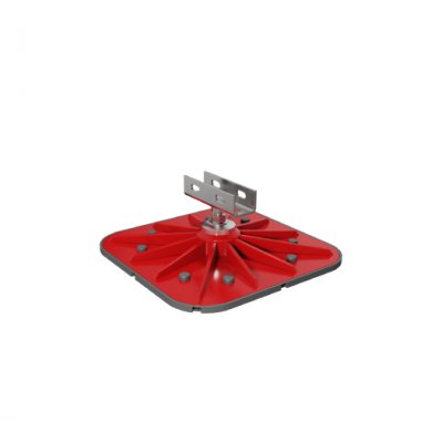 Фотография товара 'Ostec ОПКЛ-Г-345х345-А Опора размером 345х345 мм c горизонтальным креплением профиля'