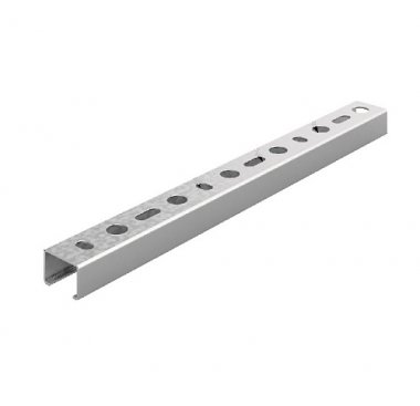 Фотография товара 'Ostec ППС2-30х20х3000-1,5-СЦ Профиль перфорированный С-образный 30х20х3000'