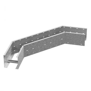 Фотография товара 'Ostec ПЛЛКР90-300х200-2,0-СЦ Поворот 90 град. для лестничного лотка ЛКР 300х200'