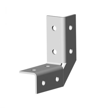 Фотография товара 'Ostec УС-3D8-4,0-ЭЦ Угол 3D, 8 отверстий, толщ. 4,0 мм'