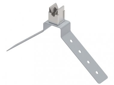 Фотография товара 'Ostec МД-061-ГЦ Держатель КЛИК на угловой конёк, гор. цинк'