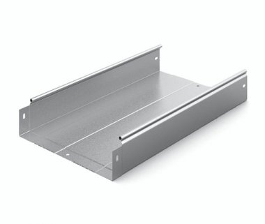 Фотография товара 'Ostec ЛНМЗТ-300х80х3000-0,8-СЦ Металлический лоток неперфорированный 300х80х3000'