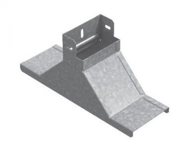 Фотография товара 'Ostec КОВ-150х100-1,0-СЦ Крышка-ответвитель вертикальный к лотку 150х100, толщ. 1,0 мм'
