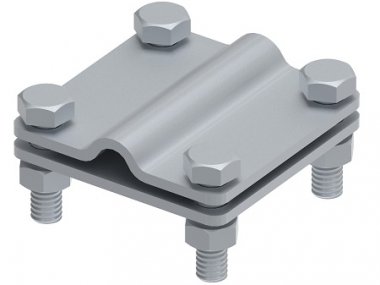 Фотография товара 'Ostec МС-016-ГЦ Соединитель 65х65 пруток-полоса, гор. цинк'