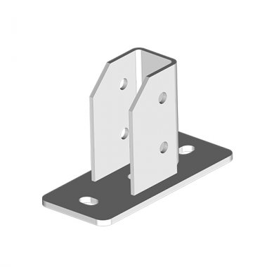 Фотография товара 'Ostec ОП-41х21-62-4,0-ЭЦ Опора для СТРАТ профиля 41х(21-62), толщ. 4,0'