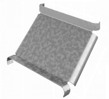 Фотография товара 'Ostec КУСВНР90-600-1,0-СЦ Крышка к угловому соединителю внутреннему к лотку УЛ 600'