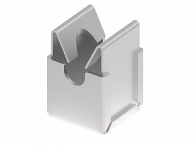 Фотография товара 'Ostec МД-140-ОС Держатель КЛИК для круглых проводников 8 мм'