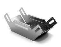 Фотография товара 'Ostec УСВН90-400х50-1,0-СЦ Угловой соединитель внутренний к лотку 400х50'