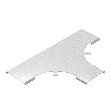 Фотография товара 'Ostec КТТРП-50-1,5-R100-СЦ Крышка к Т-отводу плавному универсальному к лотку 50'