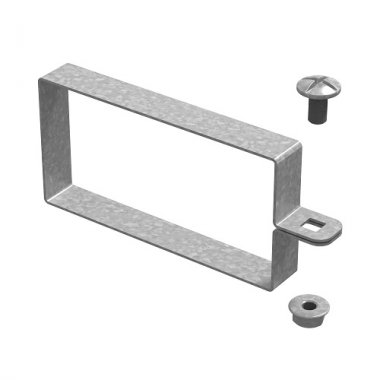 Фотография товара 'Ostec ХКЛКР-300х110-1,0-СЦ Хомут крышки лестничного лотка ЛКР 300х110'