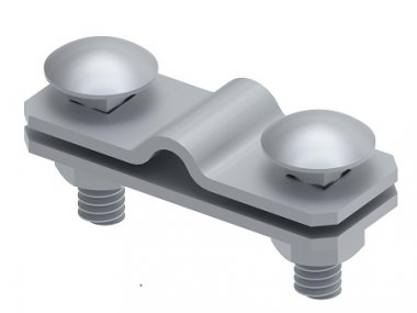 Фотография товара 'Ostec МС-182-ГЦ Соединитель плоского проводника и прутка продольный, гор. цинк'