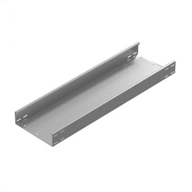 Фотография товара 'Ostec ПЛКН-150х85х3000-2,0-СЦ Промышленный лоток кабельный неперфорированный 150х85х3000'