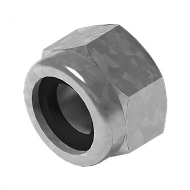 Фотография товара 'Ostec ГМСК-10.8-ГОСТ-ЭЦ Гайка М10 ГОСТ 7040 самоконтрящаяся, класс прочности 8'