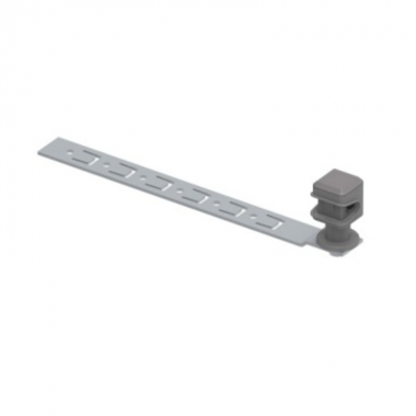 Фотография товара 'Ostec МД-052-П Держатель КЛИК круглого проводника на пластине под черепицу L-415'