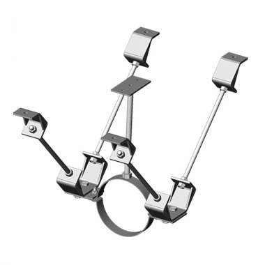 Фотография товара 'Ostec ОПН2-ЭЦ Опора неподвижная тип 2, гальван. цинк'