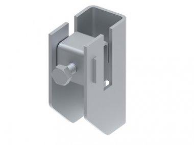 Фотография товара 'Ostec МД-830-ГЦ Держатель плоского проводника с болтом, гор. цинк'