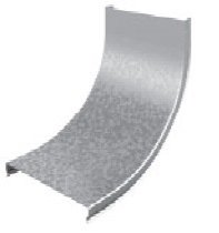 Фотография товара 'Ostec КУВНТП90-50-0,7-R100-СЦ Крышка угла внутреннего плавного 90 град. к лотку 50'