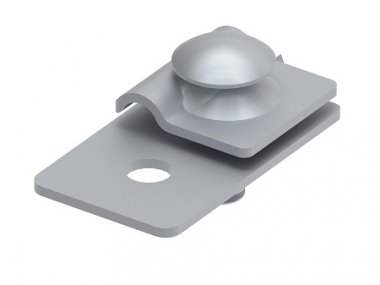 Фотография товара 'Ostec МС-061-ГЦ Соединитель токоотвода с отверстием, гор. цинк'