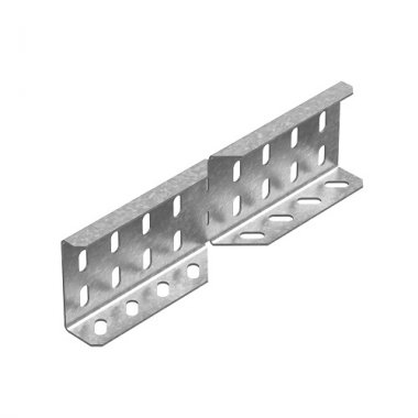 Фотография товара 'Ostec СБУП-60-1,5-СЦ Соединитель боковой угловой к лоткам ПЛК высотой 60 мм'