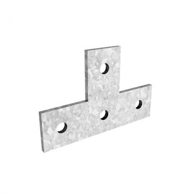 Фотография товара 'Ostec ПЛТ-4-5,0-ЭЦ Пластина Т-образная №4 для СТРАТ профиля'