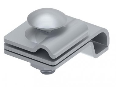 Фотография товара 'Ostec МС-141-ГЦ Соединитель токоотвода на водосточный желоб универсальный, гор. цинк'