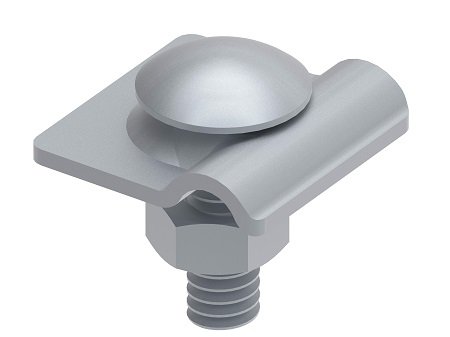 Фотография товара 'Ostec МС-022-ГЦ Зажим крепежный для прутка, гор. цинк'