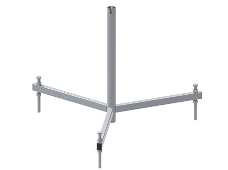 Фотография товара 'Ostec МА-101-ГЦ Треножный штатив для молниеприемной мачты 40 мм'