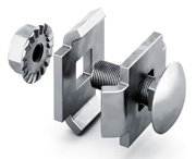 Фотография товара 'Ostec СПЛД-20-СЦ Соединитель проволочного лотка двойной 20 крепежный комплект'