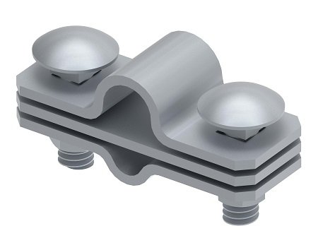 Фотография товара 'Ostec МС-101-ГЦ Соединитель параллельный стержень/пруток, гор. цинк'