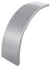 Фотография товара 'Ostec КУВТП90-200-0,7-R200-СЦ Крышка угла внешнего плавного 90 град. к лотку 200'