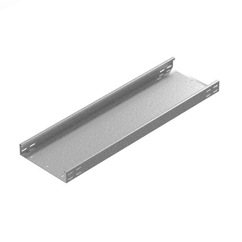 Фотография товара 'Ostec ПЛКН-500х60х3000-2,0-СЦ Промышленный лоток кабельный неперфорированный 500х60х3000'
