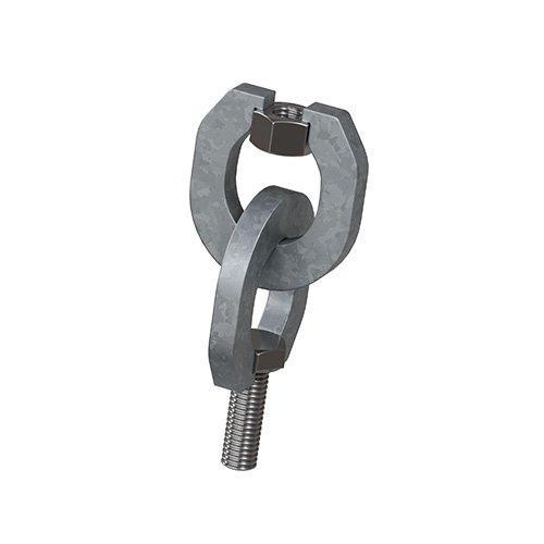 Фотография товара 'Ostec ПМ1-М8-ЭЦ Подвес маятниковый 1, М8, гальван. цинк'