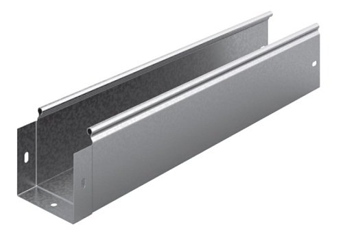 Фотография товара 'Ostec ЛНМЗТ-100х100х3000-0,8-СЦ Металлический лоток неперфорированный 100х100х3000'