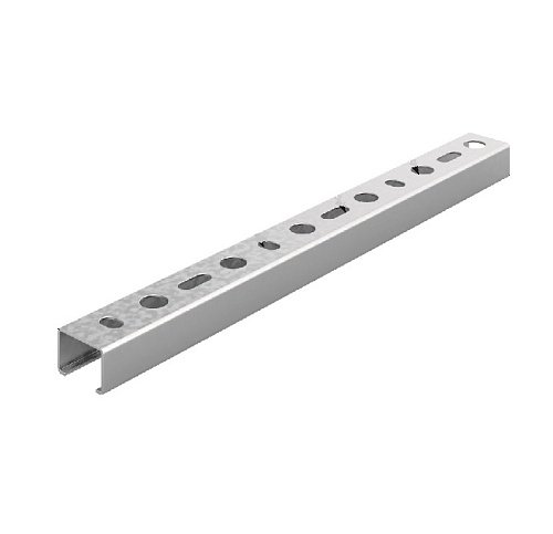 Фотография товара 'Ostec ППС2-30х20х3000-1,5-СЦ Профиль перфорированный С-образный 30х20х3000'