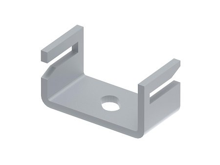 Фотография товара 'Ostec МД-821-ГЦ Держатель-скоба для плоского проводника до 30 мм, гор. цинк'