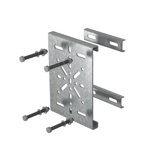 Фотография товара 'Ostec КМПЛО-3,0-СЦ Крепление монтажной пластины к опорам ограждений, толщ. 3,0 мм'