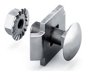 Фотография товара 'Ostec СПЛО-20-СЦ Соединитель проволочного лотка 20 одинарный крепежный комплект'