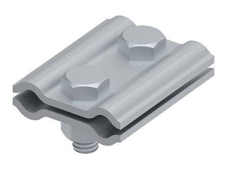 Фотография товара 'Ostec МС-041-ГЦ Соединитель параллельный прутка, гор. цинк'