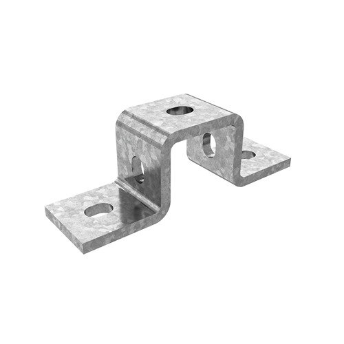 Фотография товара 'Ostec СКП-41х41-6,0-ЭЦ Прямоугольная скоба для СТРАТ-профиля 41х41 мм'