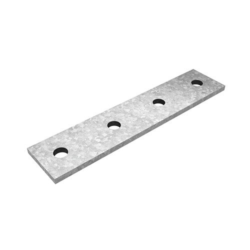 Фотография товара 'Ostec ПЛ-4-5,0-ЭЦ Пластина 4 отверстия для СТРАТ профиля'